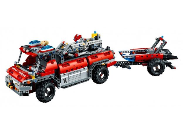 لگو 2x1 مدل ماشین آتش نشانی فرودگاه سری تکنیک (42068), image 6
