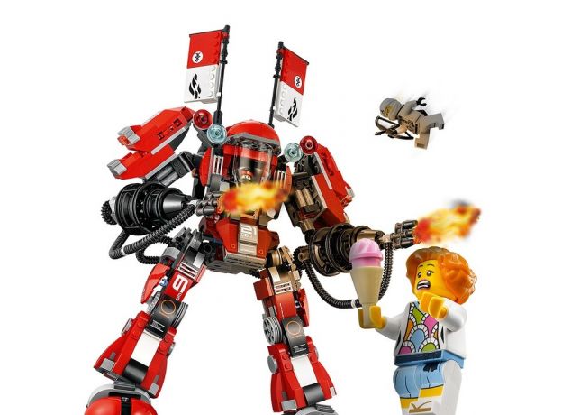 لگو مدل ربات Mech  آتش زا سری نینجاگو (70615), image 2