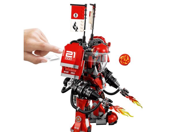 لگو مدل ربات Mech  آتش زا سری نینجاگو (70615), image 4