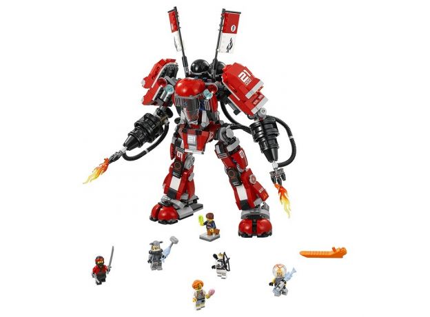 لگو مدل ربات Mech  آتش زا سری نینجاگو (70615), image 6