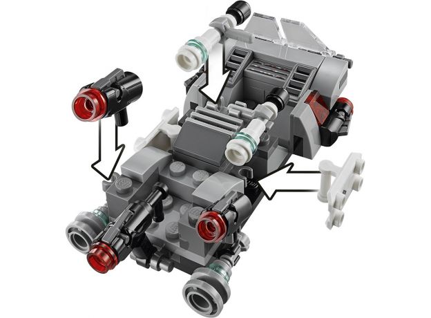 لگو مدل اولین فرمان حمله Transport Speeder سری جنگ ستارگان (75166), image 3