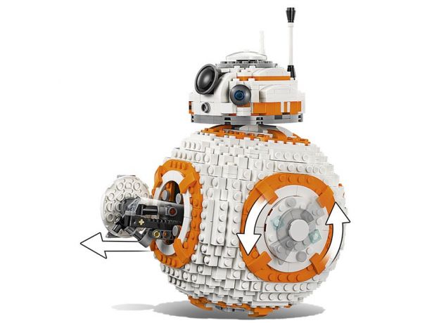 لگو مدل فیگور ربات BB-8 سری جنگ ستارگان (75187), image 2