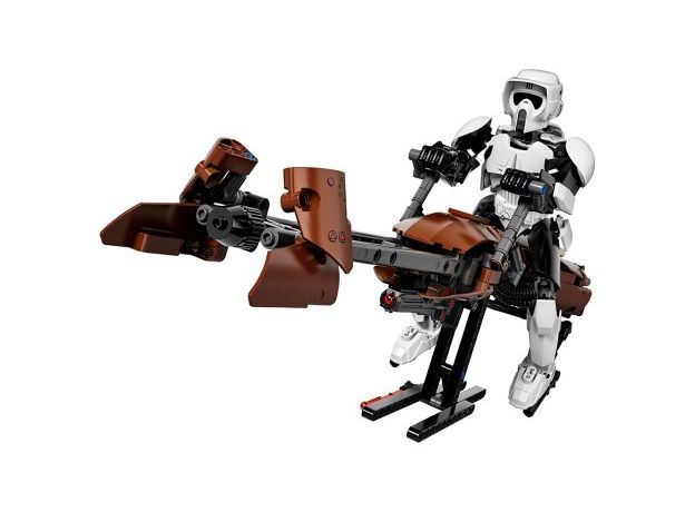 لگو مدل Scout Trooper & Speeder Bike سری جنگ ستارگان (75532), image 2