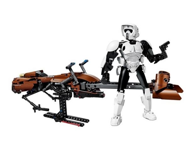 لگو مدل Scout Trooper & Speeder Bike سری جنگ ستارگان (75532), image 3