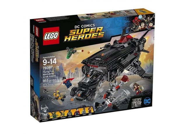لگو مدل حمله هوایی سفینه بتمن سری سوپر هیروز (76087), image  لگو مدل حمله هوایی سفینه بتمن سری سوپر هیروز (76087), image