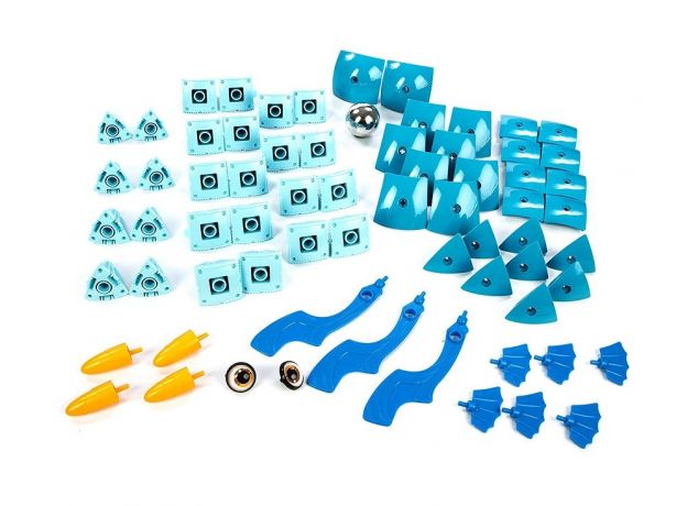 بازی مغناطیسی 68 قطعه‌ای جیومگ مدل KOR Tazoo Beto, image 8