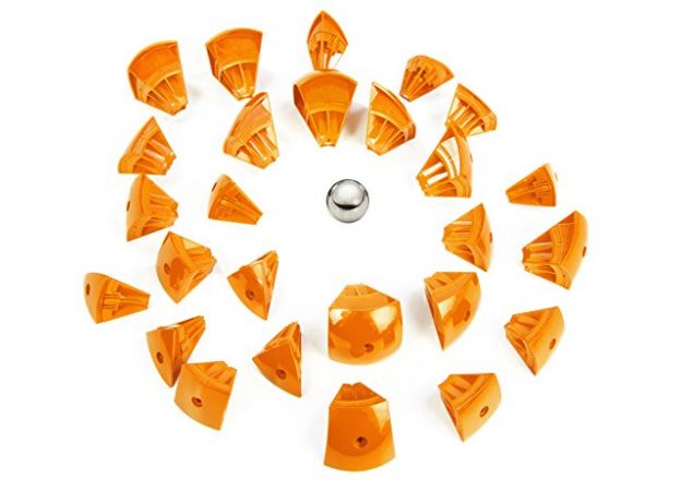بازی مغناطیسی 55 قطعه‌ای جیومگ مدل KOR Orange, image 5