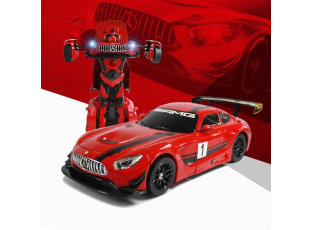 ماشین کنترلی تبدیل شونده مرسدس بنز AMG GT3 قرمز راستار با مقیاس 1:14, تنوع: 74800-Red, image 5