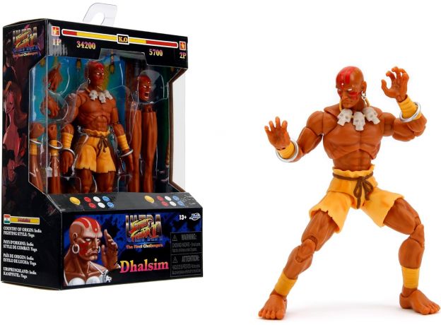 فیگور 15 سانتی Dhalsim سری Street Fighter II, تنوع: 253252031-Dhalsim, image 8