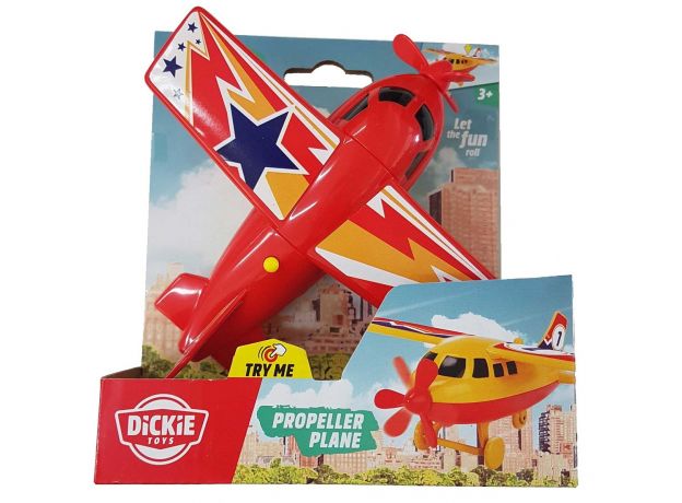 هواپیما قرمز کوچولو Dickie Toys, تنوع: 203341023-Propeller Plane Red, image 3