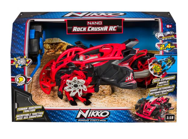 ماشین کنترلی 28 سانتی Nano Rock CrushR مدل قرمز, image 
