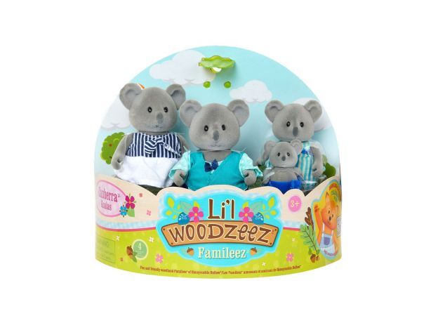 خانواده 4 نفری کوآلاهای Li'l Woodzeez مدل Canberra, image 3
