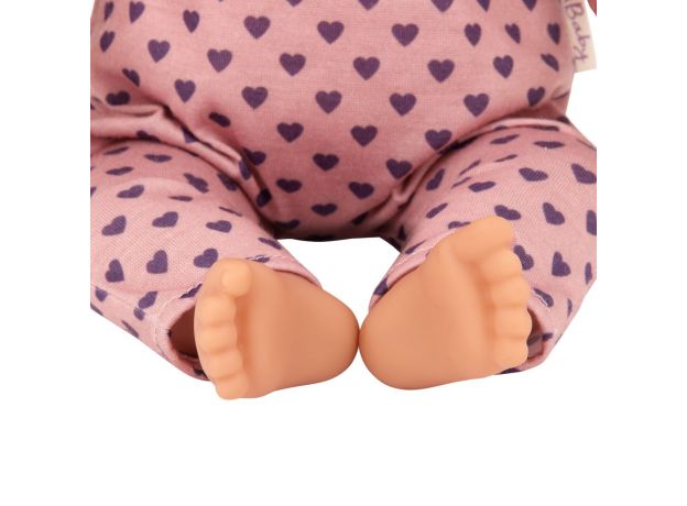 عروسک نوزاد 35 سانتی LullaBaby با لباس گلبهی قلبی, image 6