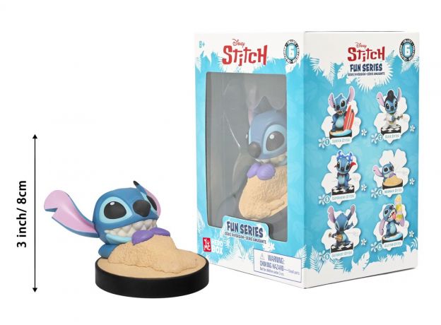 فیگور 8 سانتی استیچ پری دریایی Disney, تنوع: 19718-Mermaid Stitch, image 