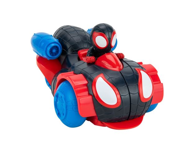ماشین 2 در 1 Quick Shot مایلز مورالز Spidey and his Amazing Friends, image 9