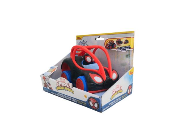 ماشین 15 سانتی پاور رولر مایلز مورالز Spidey and his Amazing Friends, تنوع: SNF0162-Miles Morales, image 6