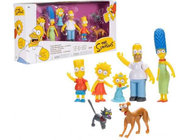 ست 7 تایی فیگورهای The Simpsons, image 