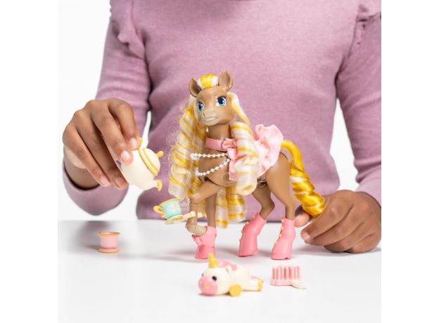 ست اسب و کالسکه رویایی چری به همراه تنقلات و چای Wiled Manes, تنوع: 72328-Cherie, image 3