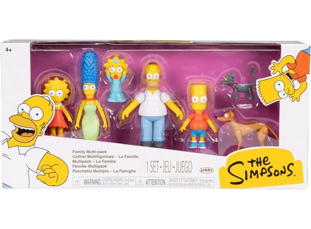 ست 7 تایی فیگورهای The Simpsons, image 8
