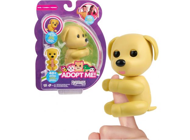 ربات هاپو انگشتی فینگرلینگز مدل Adopt Me!, تنوع: 3250-Dog, image 