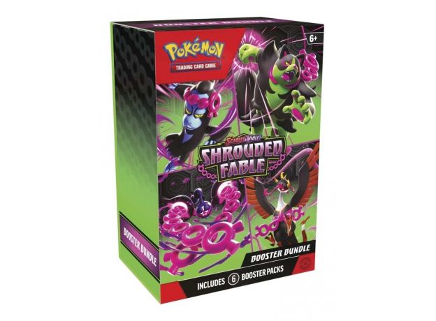 بوستر پک کارت بازی 60 تایی Pokemon سری Scarlet and Violet Shrouded Fable, image 