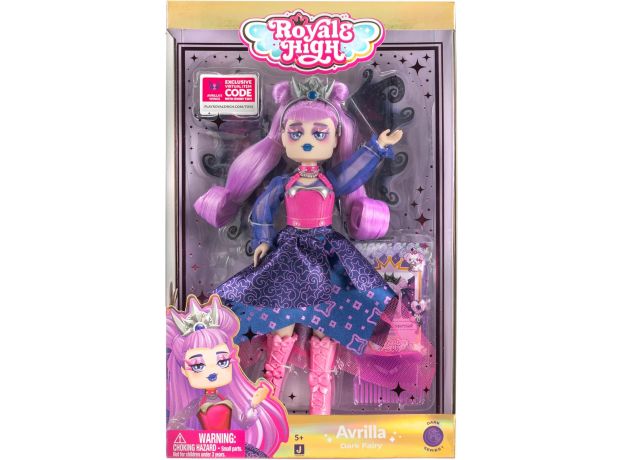 عروسک 25 سانتی Royale High مدل Avrilla سری 1, تنوع: RYH0020-Avrilla, image 