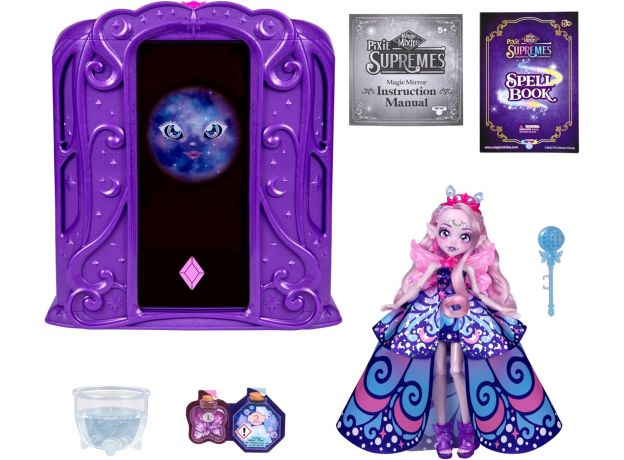 مجیک میکسیز پیکسی عروسک 25 سانتی لونا همراه با آینه جادویی سخنگو Magic Mixies Pixie, image 8
