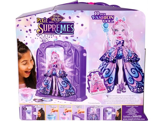 مجیک میکسیز پیکسی عروسک 25 سانتی لونا همراه با آینه جادویی سخنگو Magic Mixies Pixie, image 9