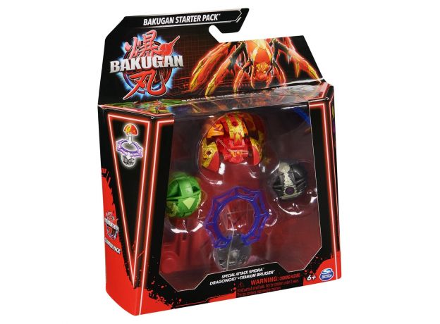 پک 3 تایی Starter باکوگان Bakugan سری Special Attack مدل Dragonaid, تنوع: 6066989-Dragonaid, image 8