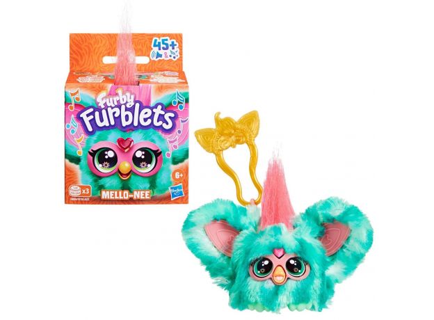عروسک پولیشی رباتیک فربی کوچولو Furblets Furby مدل MELLO-NEE, تنوع: F8894 - mello nee, image 