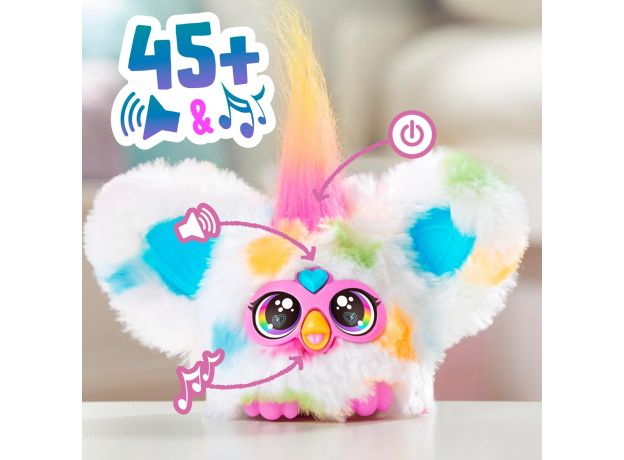 عروسک پولیشی رباتیک فربی کوچولو Furblets Furby مدل Loo-Lay, تنوع: G1613 - loo lay, image 5
