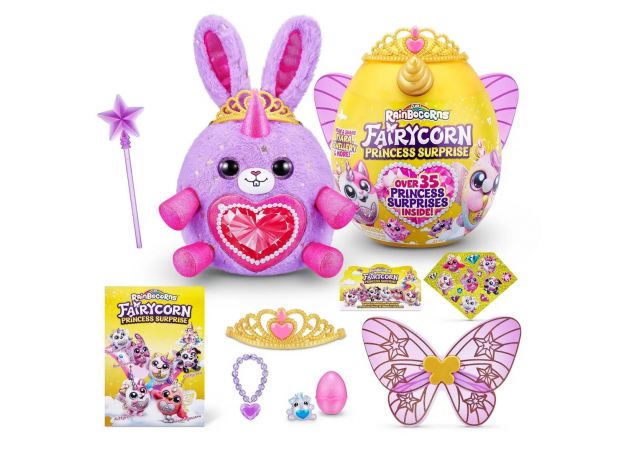 عروسک سورپرایزی رینبوکورنز RainBocoRns سری Fairycorn Princess با شاخ طلایی, تنوع: 9281-Gold, image 4