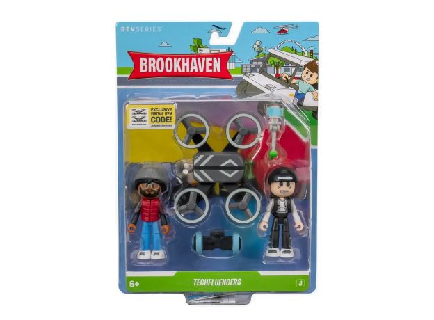 پک 2 تایی فیگور های Brookhaven به همراه پهباد, image 