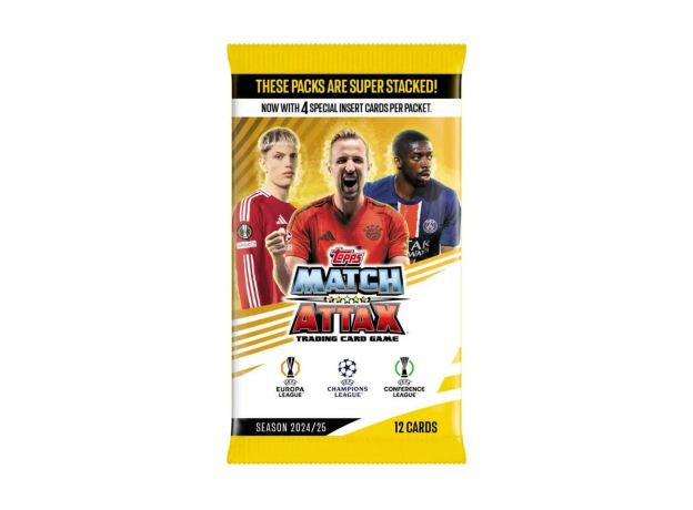 باکس کامل شامل 24 پک 12 تایی کارت فوتبالی Match Attax سری 2024/25, image 3