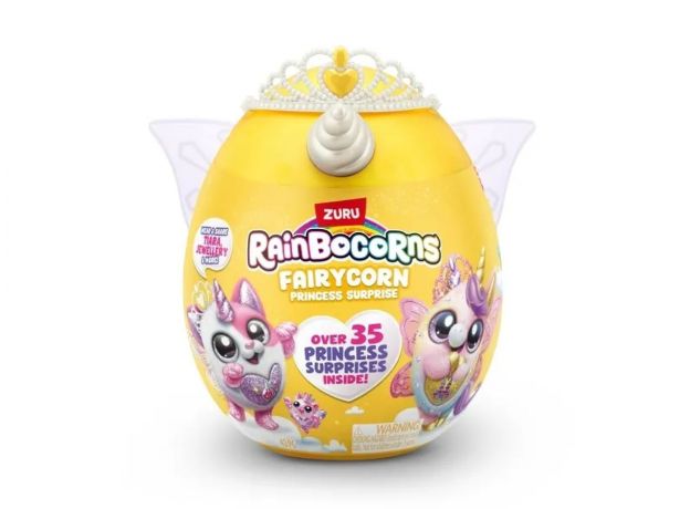 عروسک سورپرایزی رینبوکورنز RainBocoRns سری Fairycorn Princess با شاخ طلایی, تنوع: 9281-Gold, image 2