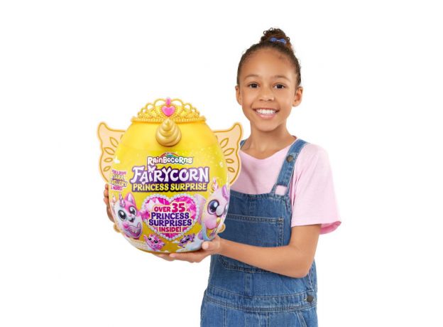 عروسک سورپرایزی رینبوکورنز RainBocoRns سری Fairycorn Princess با شاخ طلایی, تنوع: 9281-Gold, image 