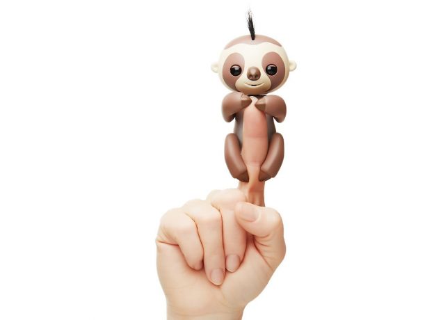 ربات میمون تنبل انگشتی فینگرلینگز  Fingerlings Baby Sloth مدل کینگزلی, image 