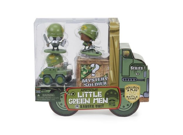 پک 4 تایی عروسک سربازهای کوچک سبز سری 1 مدل Ranger Unit, image 