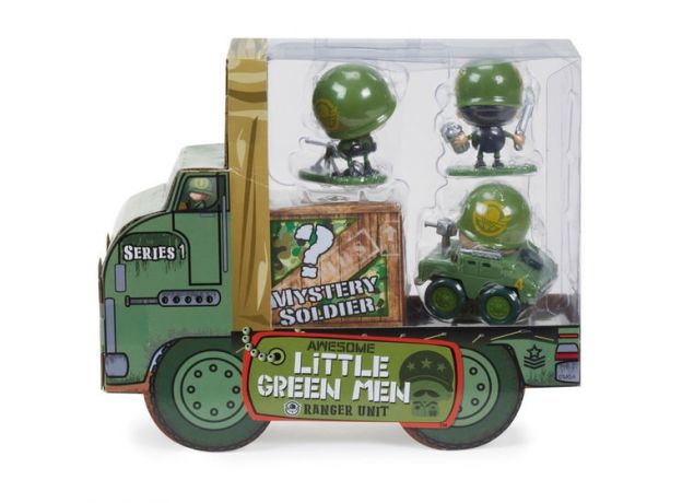 پک 4 تایی عروسک سربازهای کوچک سبز سری 1 مدل Ranger Unit, image 3