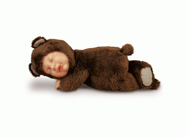 عروسک 23 سانتی نوزاد آن گدس مدل  BABY BEAR (شکلاتی), image 