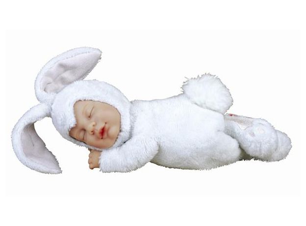 عروسک نوزاد 23 سانتی آن گدس مدل  BABY BUNNY (سفید برفی), image 