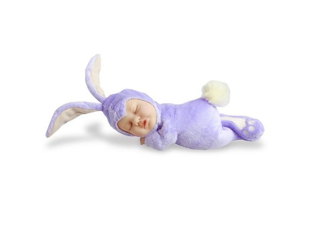 عروسک نوزاد 23 سانتی آن گدس مدل BABY BUNNY  (بنفش), image 