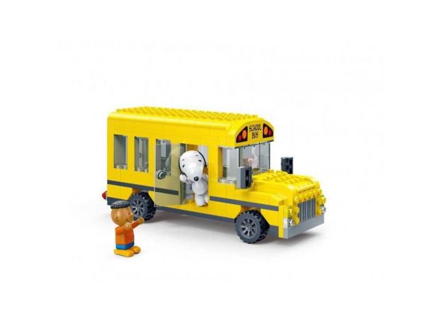 بلاک ساختنی بن بائو مدل اتوبوس مدرسه, image 2