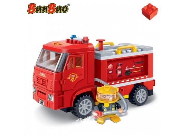 بلاک ساختنی بن بائو مدل ماشین آتشنشانی, image 3