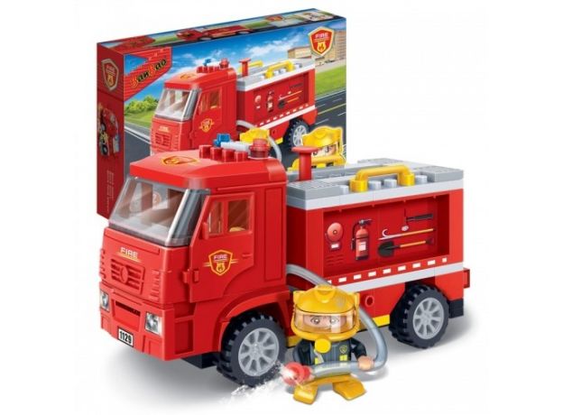 بلاک ساختنی بن بائو مدل ماشین آتشنشانی, image 2