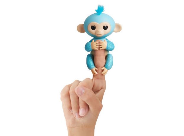 ربات میمون انگشتی درخشان فینگرلینگز Fingerlings Monkey Glitter مدل امیلیا, image 