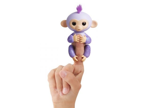 ربات میمون انگشتی درخشان فینگرلینگز Fingerlings Monkey Glitter مدل کی کی, image 2