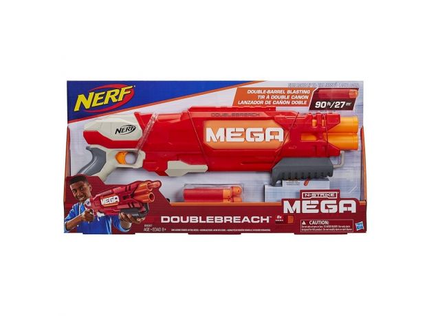 تفنگ نرف Nerf مدل Doublebreach سری N-Strike Mega, image 