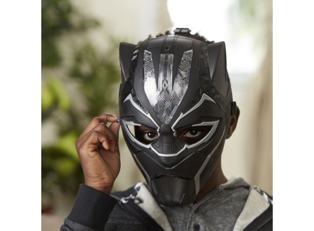 ماسک بلک پنتر با عینک متحرک (Black Panther movie 2018), image 3