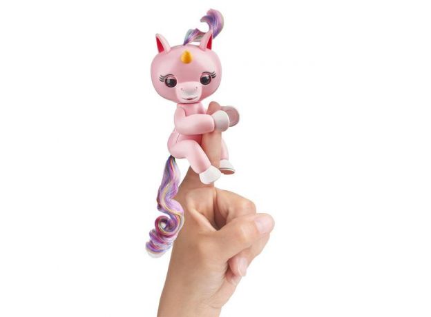 ربات اسب تک‌شاخ انگشتی فینگرلینگز Fingerlings Baby Unicorn مدل جما, image 3